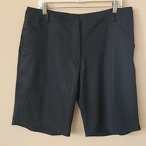 Nike black dri-fit golf shorts